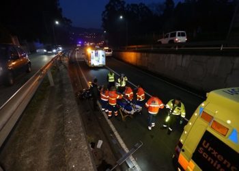 Fallece en el Cunqueiro el motorista accidentado en Salceda