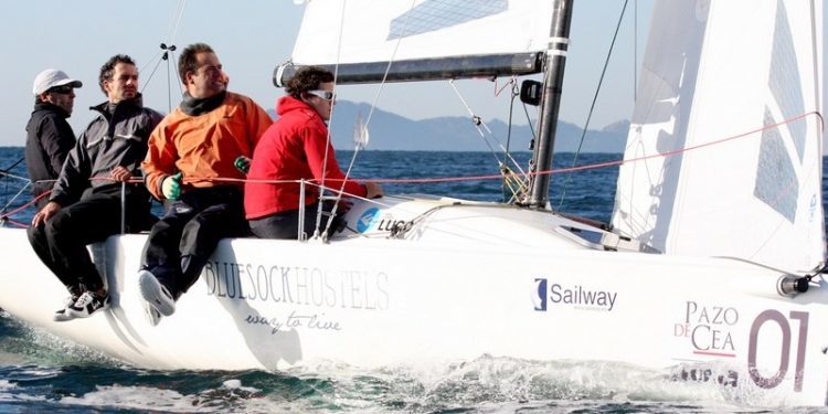 Los J70 vuelven a la Ría de Vigo «on-line» y con el estreno de Martínez Doreste