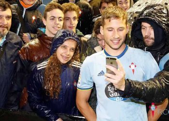 «Wass solo me dijo cosas buenas del Celta, me dio más ganas de venir aquí»