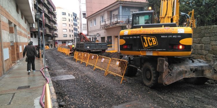 Baiona completará en cinco meses a primeira humanización no casco urbano