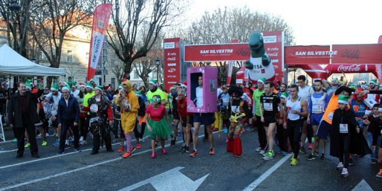 Vigo celebró una San Silvestre de récord