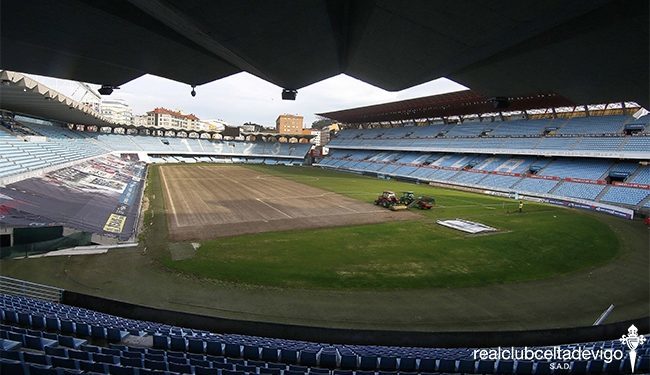 El Celta exigirá un nuevo cambio de césped si no cesan los problemas