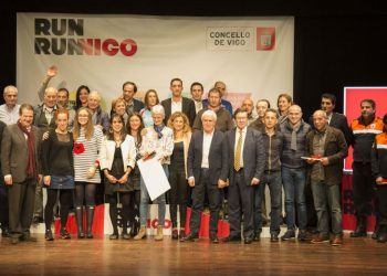 Navarrete, Bargiela y Vigo contra el Cáncer, premiados en la gala Run Run Vigo