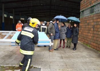 Derrúbanse por completo dúas paredes do Pavillón Pena de Francia