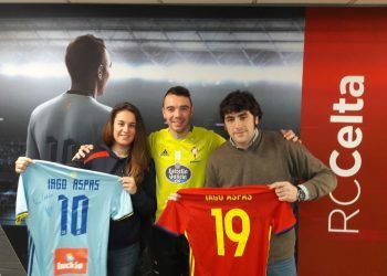 A Irlanda con el apoyo de Iago Aspas y Denis Suárez