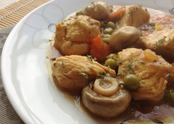 Pollo a la jardinera