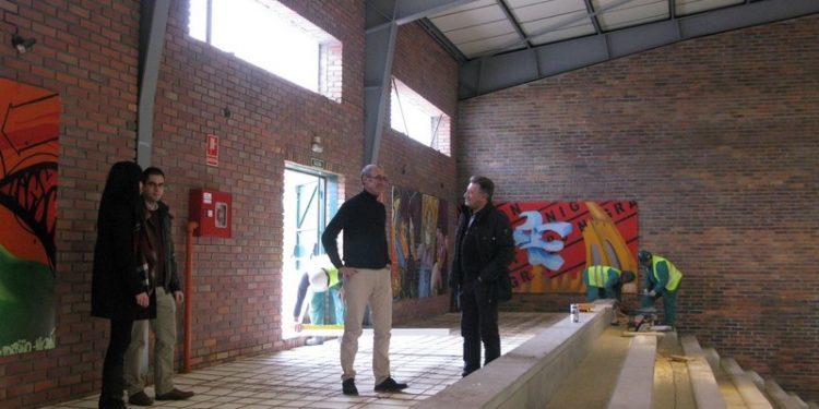 O Concello de Nigrán rematará a finais de abril as obras no Pavillón de Panxón