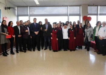 Sesenta maiores do Val Miñor celebran o San Valentín