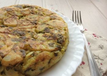 Tortilla de grelos {ligera}