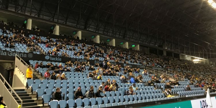 Balaídos registró ante el Espanyol la peor entrada en Liga desde el regreso a Primera