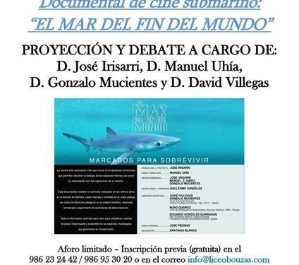 Proyección del documental «El mar del fin del mundo» en Bouzas