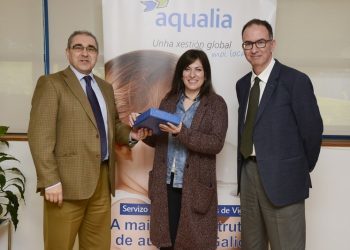 Unha viguesa entre os gañadores do concurso nacional “Pásate á e-factura” de Aqualia