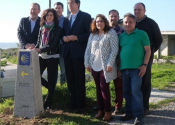 A Xunta sinaliza o paso do Camiño pola Costa por Oia