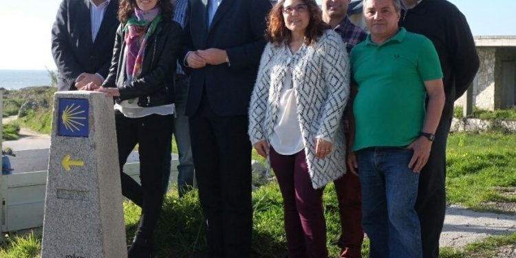 A Xunta sinaliza o paso do Camiño pola Costa por Oia