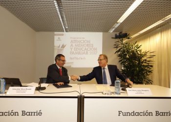 Barrié y Cáritas colaboran para reducir el abandono y el fracaso escolar en Galicia