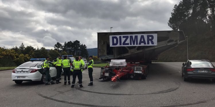 El transporte de la pieza de Rande se aplaza otra vez en Ribadavia