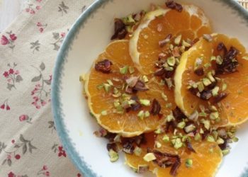 Ensalada árabe de naranja