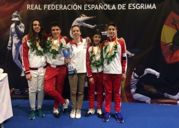 El Olivo, campeón de España infantil de florete masculino