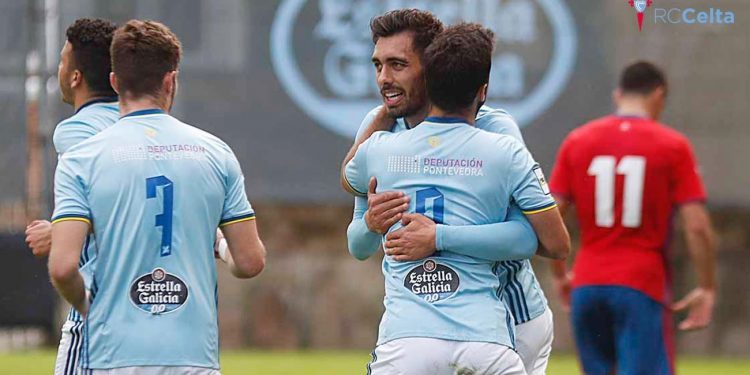 El Celta B sigue intratable y suma un nuevo triunfo en Barreiro