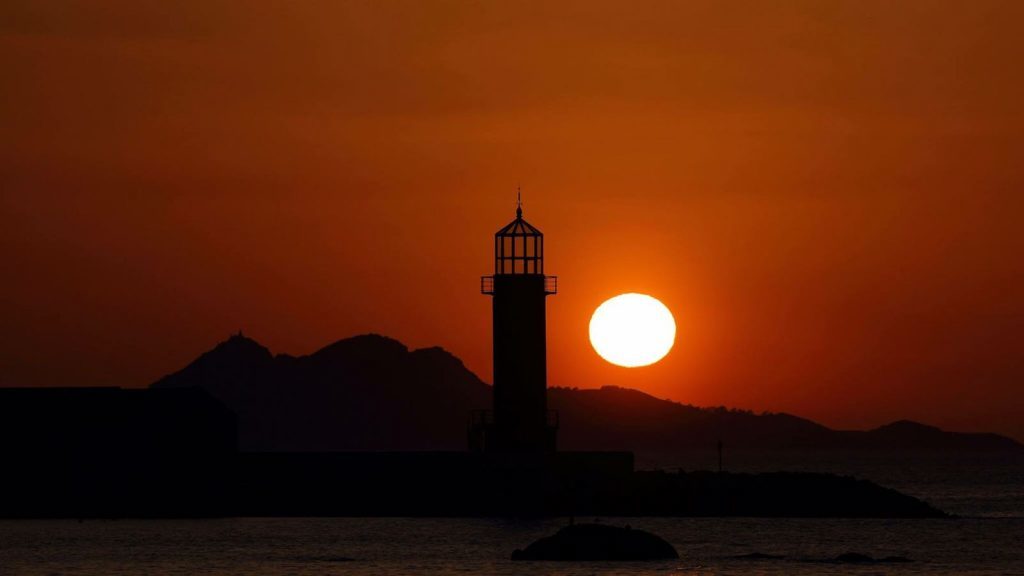 Puesta de Sol Museo Mar Cíes 2