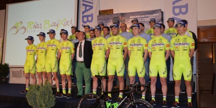 La ambición del Club Ciclista Rías Baixas apunta al prestigioso Memorial Valenciaga
