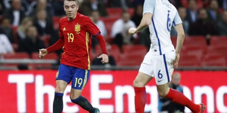 Tras conquistar Wembley, Aspas quiere asaltar también Saint-Denis