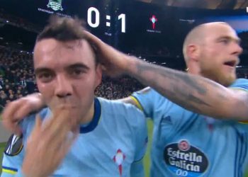 Mallo y Aspas certifican un histórico pase del Celta a cuartos