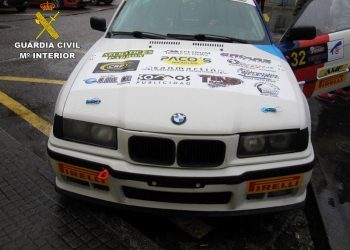 Tráfico localiza tres coches dados de baja compitiendo en el Rallymix de Cuntis