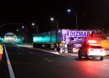 La pieza para Rande supera la primera fase del transporte y ya está en A Cañiza