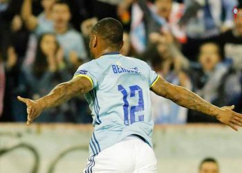 Guidetti: «Muy contento por mi amigo, cabeza muy bien, ¡muchas gracias Claudio!»