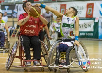 El filial del Amfiv le dedica a Pablo Beiro la primera victoria en su pabellón