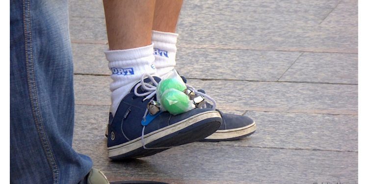 La percusión en los pies