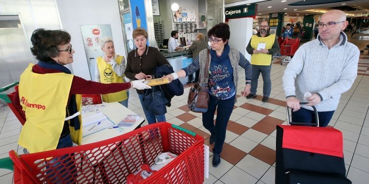 Unos 30.000 kilos de comida en la primera Operación Kilo del año