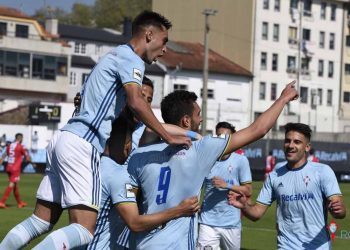 El Celta B reafirma su liderato con una goleada y un ‘hat-trick’ de Borja Iglesias