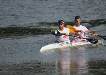 Diego Piña e Iván Alonso, del Kayak Tudense, campeones en Uruguay