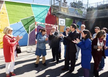 Un novo mural en Aspanaex pola pluralidade e a integración