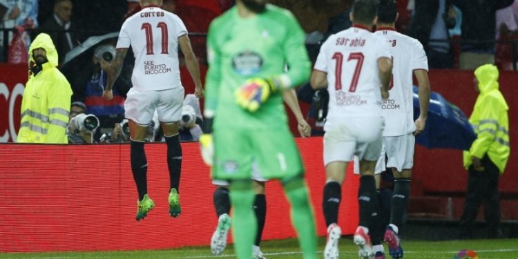 Los ‘once del Manchester’ caen en el Sánchez Pizjuán
