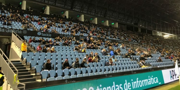 El celtismo escenifica su división en Balaídos