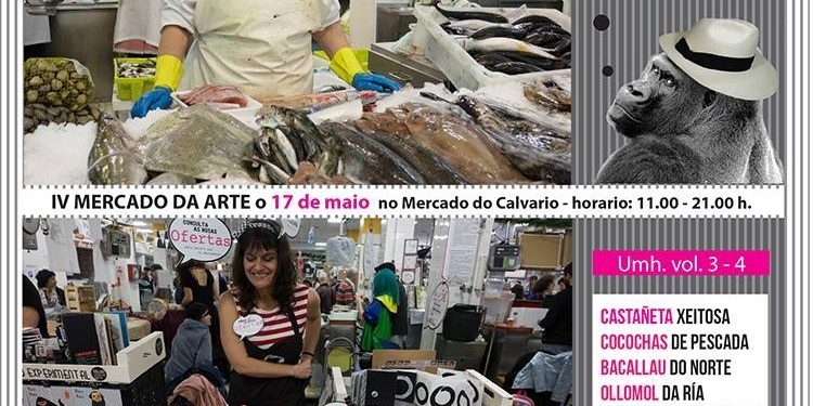 O Mercado da Arte volta ao Calvario no Día das Letras Galegas