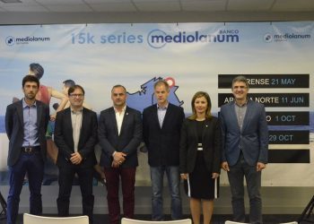 Abel Antón apadrina en Vigo el nacimiento del circuito de carreras 15K