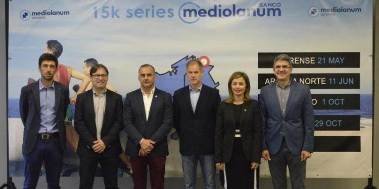 Abel Antón apadrina en Vigo el nacimiento del circuito de carreras 15K