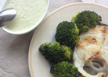 Bacalao con salsa tártara