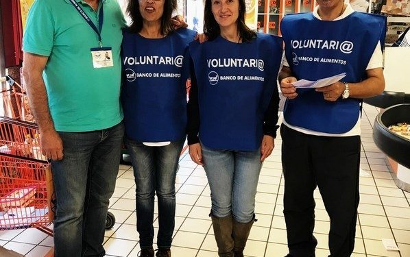 El «Mayo Solidario» de Gadis recoge 15.000 kilos de comida en Vigo y A Ramallosa