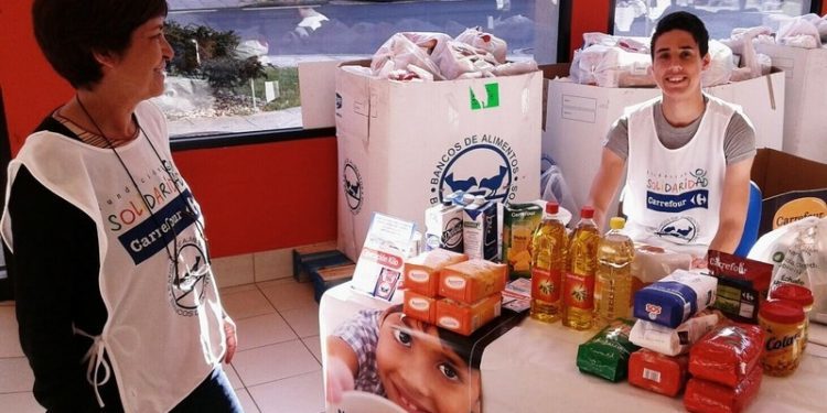 El Banco de Alimentos recoge 9.700 kilos de comida
