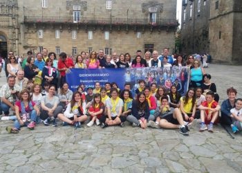 Os alumnos do San José finalizaron o Camiño Solidario contra o acoso escolar