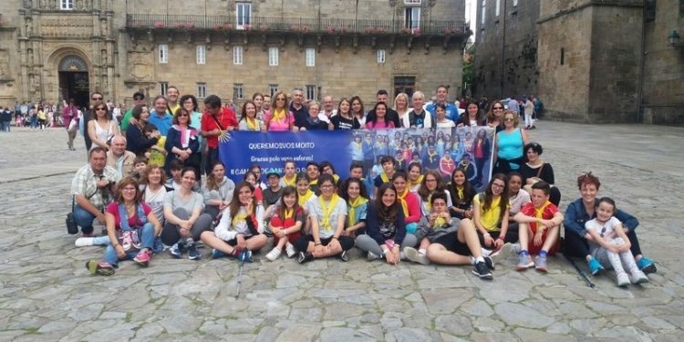 Os alumnos do San José finalizaron o Camiño Solidario contra o acoso escolar