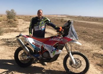 Chus Puras disputará en moto el Merzouga Rally