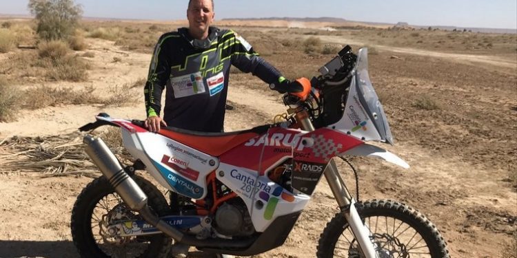 Chus Puras disputará en moto el Merzouga Rally