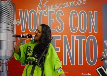A mosense Antía Caride, na final do concurso ‘Gana con tu voz’