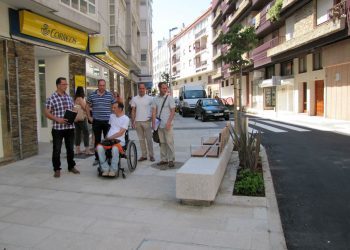 Baiona reabre a rúa Cidade de Vigo e inicia a segunda fase de humanizacións